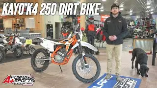 Kayo K4 250 Dirt Bike Review Video