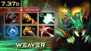 [CARRY] ARTEEZY WEAVER 7.37 | #Dota2 #4K