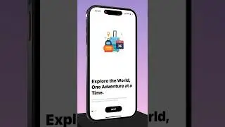 Create Travel App Onboarding Rive Animation with SwiftUI #shorts #onboarding #riveanimation #coding