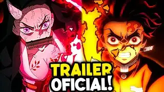 BOMBA!!! SAIU o TRAILER e a DATA de ESTREIA da 3 TEMPORADA de DEMON SLAYER!