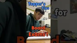 Topper’s Tips for board exam!?🤫🚀 