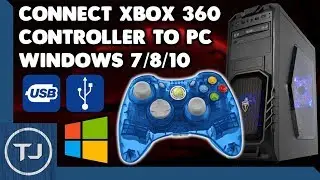 Connect Wired Xbox 360 Controller To PC! (Windows 7/8/10) [Drivers]