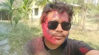 Happy holi ||| after a long time aji aku ahe golu🥰🥰