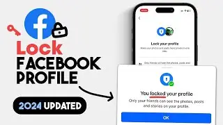 How to Lock Facebook Profile Officially (Step by Step | Hide/Private Facebook Account)