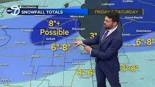 Much of Chicago area under Winter Storm Watch Friday