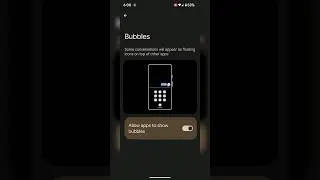 How to Turn On Chat Bubbles on Google Pixel 7 and Pixel 7 Pro #shorts #pixel7pro