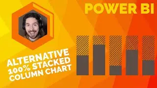 Power BI - Alternative 100% Stacked Column Chart.