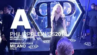 PHILIPP PLEIN MILANO FASHION WEEK SS2019 AUDREYWORLDNEWS 4k