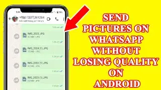 How to send photos on WhatsApp without losing quality