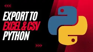 How to export DataFrame from Python to Excel, CSV
