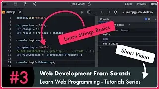 Using Strings (WebDev Basics #3)