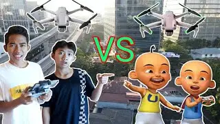 DITELPON UPIN DAN IPIN, DIAJAK BALAPAN DRONE?! | Mikael Family