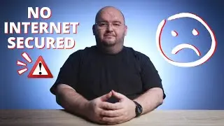 How To Fix NO INTERNET SECURED ERROR