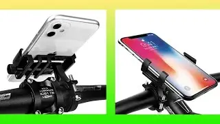 Untoom phone holder for 3.5-6.5 inches with bike handlebar mount from Aliexpress.