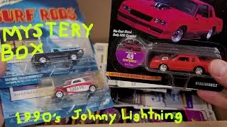 Mystery Box full of old Johnny Lightning FUNNY CARS and GASSERS