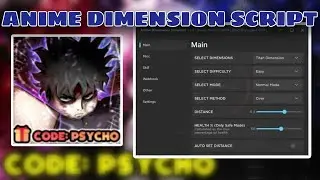 New! Anime Dimension Script | Unnamed Hub | Pastebin