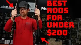 The 5 Best Bass Fishing Rods For Under $200?!