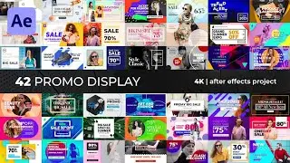 42 Promo Display - After Effects Template Videohive