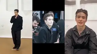 TIKTOK Clips of BRAND AMBASSADOR JUNG JAEHYUN at the PRADA's Show in Milan