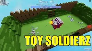 HOW TO BEAT WAVE 40 EASILY! Toy SoldierZ Roblox Wave 40 Helicopter Guide