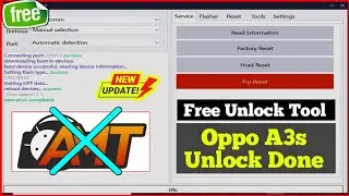 🎁 New Logine Tool Free ALL Qualcomm/ MediaTek || UNLOCK TOOL FREE || Oppo A3s Password Unlock Free