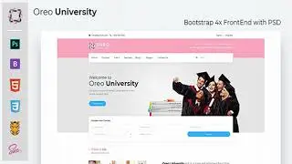 Oreo University - Bootstrap4 template with PSD | Themeforest Website Templates and Themes