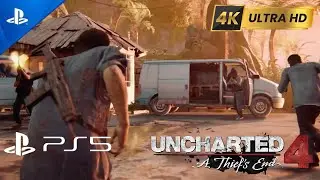 Uncharted 4 A Thief's End | Sam | Hector Alcazar (Escape) | 4K60 | DI-Gaming World.