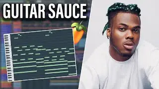 How To Make Realistic Guitar Afro Beats From Scratch (Ckay, Joeboy, Burna Boy) | FL Studio