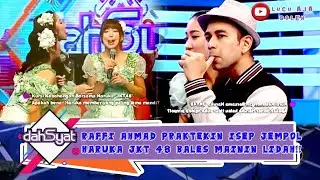 RAFFI AHMAD PRAKTEKIN ISEP JEMPOL HARUKA JKT 48 BALES MAININ LIDAH!! - DAHSYAT