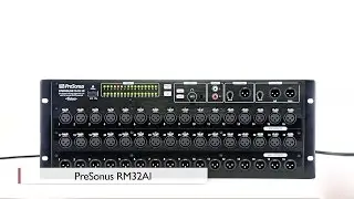 Hands-On Review: PreSonus | StudioLive RM32AI & RM16AI