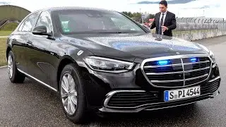 2024 Mercedes S Class GUARD V12 | NEW S680 Full Review Armored Factory Drive Interior