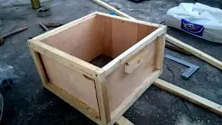 Улей из фанеры своими руками. Простой и не дорогой.
