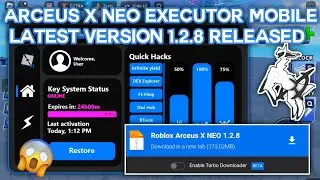 Arceus X Neo Executor Mobile Latest Version 1.2.8 Released | New Update Arceus X Neo Executor