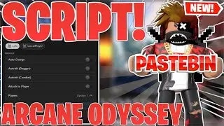 Roblox Arcane Odyssey Script GUI (AUTOFARM, GODMODE, INFINITE STAMINA, AND MORE) *PASTEBIN 2024*