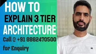 How to explain 3 tier Infra Architecture || How does DNS work and record type