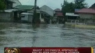 24 Oras: Mahigit 1000 pamilya, apektado ng 4 na araw nang baha sa Heromosa, Bataan