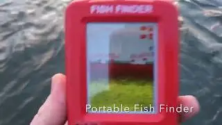 💯🔥 #1 Portable Fish Finder | Best Handheld Fish Finder | LED Backlight Display and Wireless Sonar