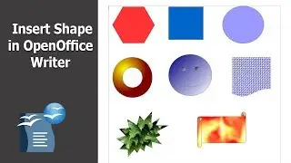 How to insert Shape in OpenOffice Writer Document