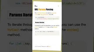 URL Params Parsing  