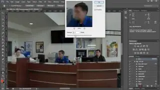 How to create a blur action and blur faces in Photoshop