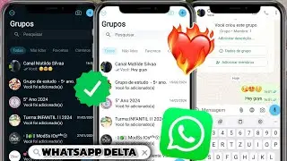 SAIU🔥 WHATSAPP DELTA ATUALIZADO 2024 FUNCIONANDO COM NÚMERO DIRETO✅️