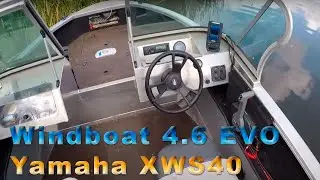 Windboat 4.6 EVO с двухтактным двигателем Yamaha XWS 40