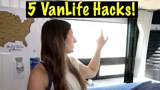 5 VAN LIFE HACKS | VanLife Tips for your van