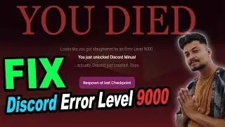 better discord error level 9000 #fix | How to #fix #discord error level #9000 || by borntoplaygames