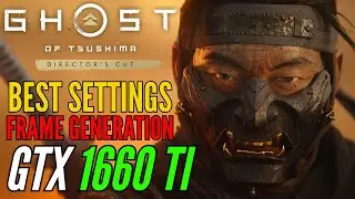 Ghost of Tsushima FSR 3 Frame Generation on GTX 1660 Ti