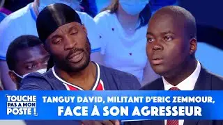 Tanguy David, militant dEric Zemmour, face à son agresseur