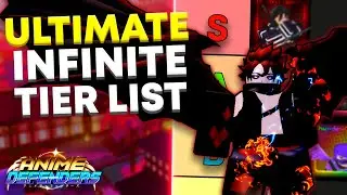 The ULTIMATE Infinite Unit Tier List For Anime Defenders