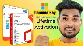 How to Activate Microsoft Office 2021 Professional Plus for Lifetime with  Genuine Activation Key