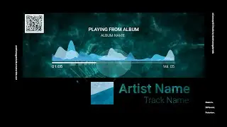 Audio Spectrum / Music Visualizer Concept S5 (Water Tunnel) - FREE After Effects Template Download