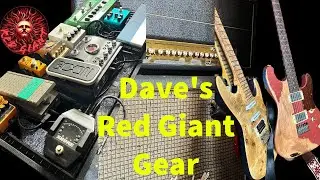 What Dave used on the Upcoming Red Giant Album